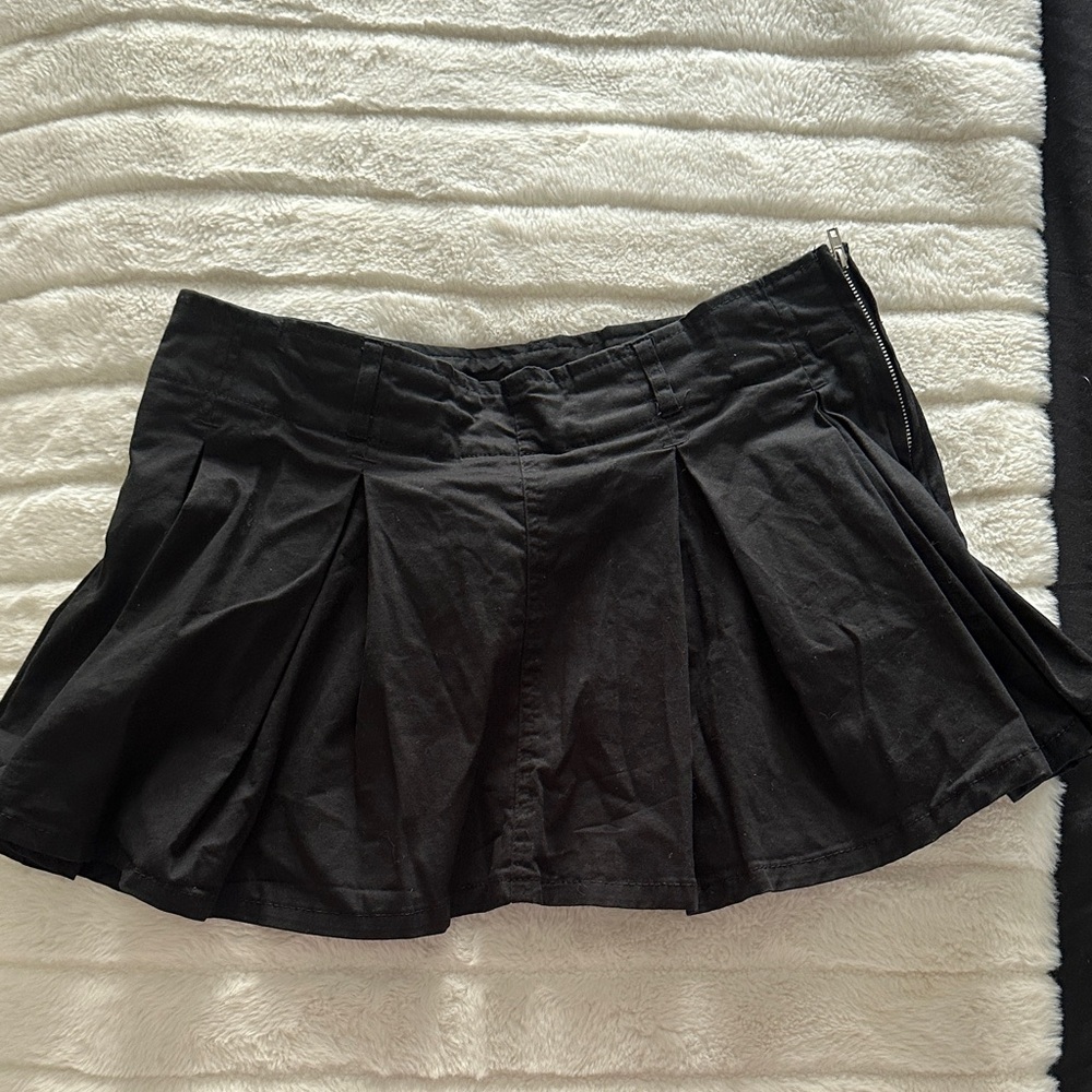 Black Mini Skort - Picture 2 of 6